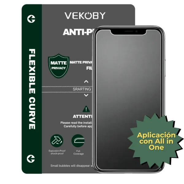 Mica Matte Antihuellas Vekoby (20PZ)